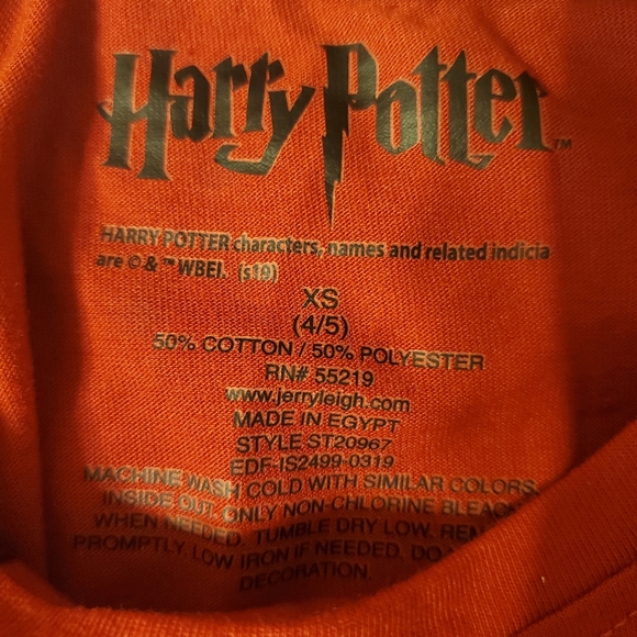 Girl's Harry Potter t-shirt - XS 4/5 - Picture 4 of 4